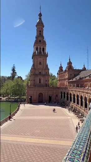 西班牙廣場 瓷磚上的地理課：拼貼出西班牙的靈魂 #旅行 #travel