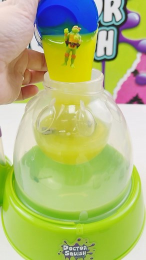 Can you find the Ninja Turtles in the toxic ooze balls?? #ninjaturtles #teenagemutantninjaturtles #doctorsquish #squishymaker | Doctor Squish