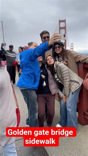 golden gate bridge sidewalk 🙂 #sanfransico #odia #goldengatebridge #usa