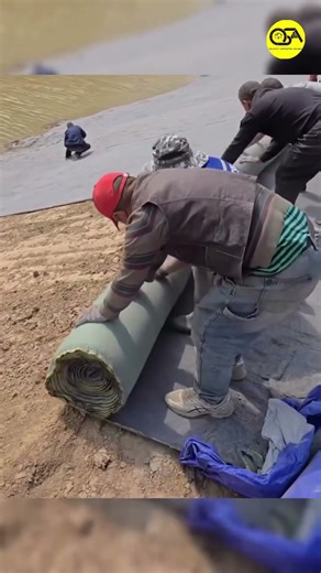 Concrete Blanket Installation