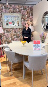 From everyday meals to big celebrations ️ This striking oval dining table is all about style and function — with sleek tapered legs, a smooth extension system, and room for up to 14 chairs! Whether it’s an intimate dinner or a full house, this table has you covered. ✨ Extendable from 2m to 3m ✨ Built for durability & elegance ✨ Now available online at Foy & Company & in our Ballybofey store! | Foy and Company | Facebook