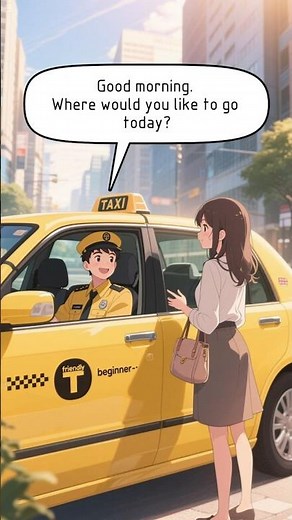 Taking a Taxi | Beginner English Conversation #englishforbeginners #englishconversation #english