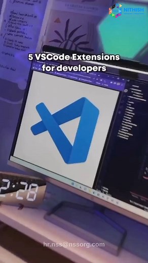  Nithish Software Solutions Suggests: Top 5 VS Code Extensions...