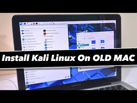 How TO Install Kali Linux on OLD MacBook