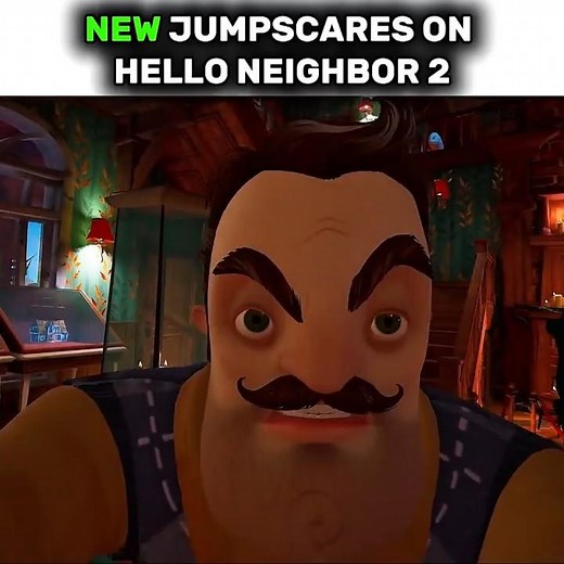 Hello Neighbor 2 Old vs New Jumpscares☠️ #helloneighbor #edit #viralshorts #like #valepro