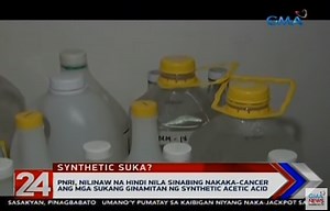 Vinegar from synthetic acetic acid carcinogenic? PNRI says it's an 'assumption'