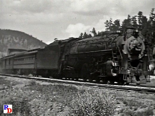A ride on a Denver & Salt Lake passenger train is halted at the east portal of Moffat Tunnel for a meet with an opposing train in the 1930s. Then another ride through D&RGW's Royal Gorge in the 1940s. From the Herron Rail Video show "Colorado Glory, 1930s through 1991" https://rfd.video/ColoradoGlory | Steam Giants