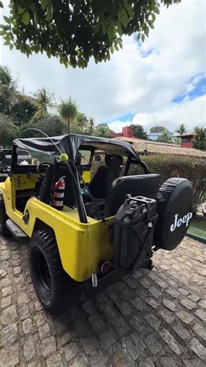 O poder de transformação de rodas e pneus novos em um Jeep! #jeep #cj5