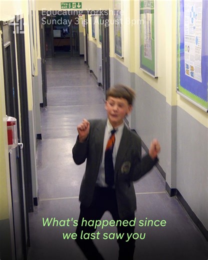 A brand new series of Educating Yorkshire, starts Sunday 31st August on Channel 4! | Channel 4