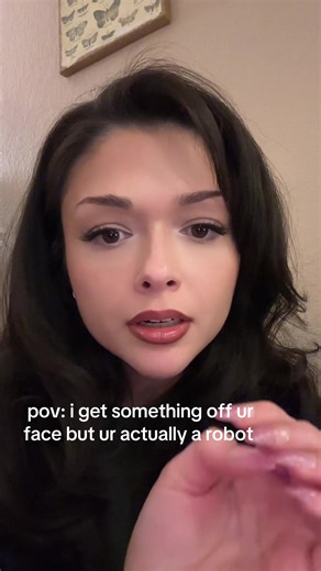 ASMR Robot Face Cleaning Experience