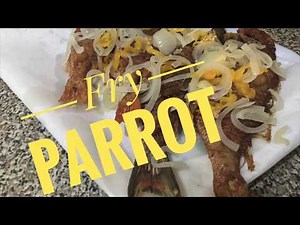 FRIED PARROT FISH | JAMAICAN STYLE | ESCOVITCH