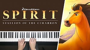 Sound the Bugle - SPIRIT: Stallion of the Cimarron || PIANO COVER Chords - ChordU