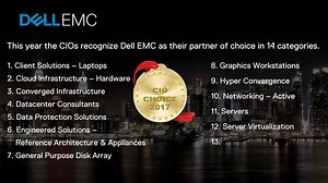 1.3K views · 34 reactions | Thank you for choosing Dell EMC as the best across 14 categories in CIO Choice Awards 2017. | Dell Technologies | Facebook