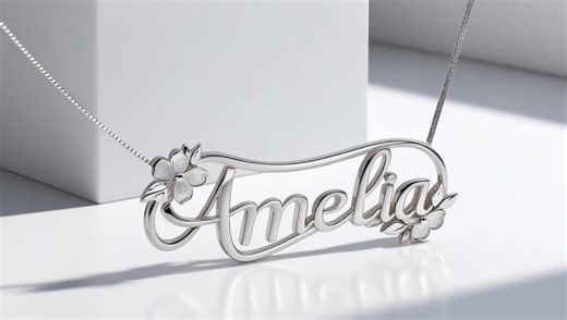 The perfect gift for anyone on your list! Show off your name in style with our new custom necklaces. Each piece features a beautiful script font and delicate floral details. They're available in gold or silver and make a thoughtful gift for any occasion. ​#jewelry ​#necklace ​#customjewelry #jewelrydesign ​#fashion ​#style ​#accessories ​#bling ​#jewelrytiktok ​#fyp (for you page) ​#foryou ​#viral ​#trending ​#satisfying
