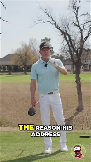 Golf swing secret revealed! See why this address position is pure perfection and the science behind it. #GolfTips #GolfSwing #GolfHacks #TikTokGolf #GolfScience