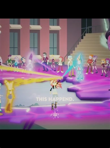 The parallels between Twilight defeating Starlight and Sunset helping Twisci are SO interesting I love mlp lore🙂‍↕️💗 ------- REMAKE OF: @๋࣭ ⭑𝑨𝒏𝒈𝒆୨ৎ๋࣭ ⭑ 💗💗 ------- #mylittleponyfriendshipismagic #mylittleponyequestriagirls #twilightsparkle #starlightglimmer #edit Fight, mlp, mylittlepony Equestria games, Midnight Sparkle, Daydream shimmer