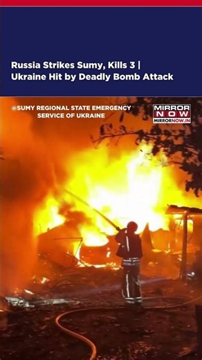 Russia's Deadly Strike Devastates Ukraine: Civilian Death Toll Rises and Massive Fires Engulf Sumy