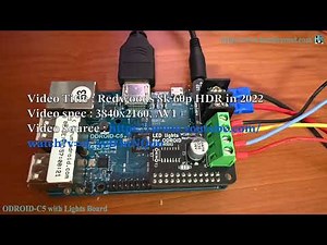 ODROID-C5 with Lights Board
