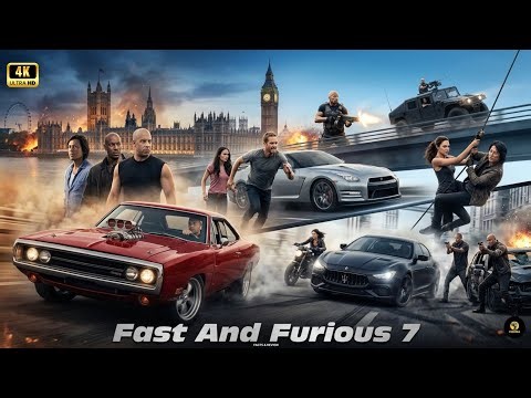 Fast And Furious 7 (2015) Movie Paul Walker,Vin Diesel, Dwayne Johnson | 4k Movie | Review & details