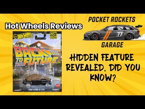 Hot Wheels Back to the Future Manure Car Unboxing! (Ford Super Deluxe Review)