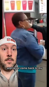 345K views · 3.5K reactions | woman goes crazy at burger place This original video was produced by Network Media and Anthony T | Lights Camera Reactions | Facebook