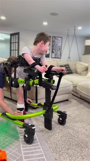 Setup of the Week: The Rifton Pacer Gait Trainer Being upright and moving can open up so many opportunities for participation and engagement. In this gait trainer setup, assisted stepping is helping support forward movement while maintaining comfort and support. Hands-on guidance can help cue leg movement and support stepping patterns as users build strength and confidence with upright mobility. We love seeing the real life ways families and caregivers support movement and participation. Have a 