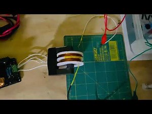 Custom Flyback Transformer Test #1