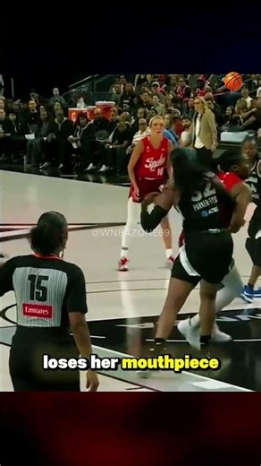 Aliyah Boston Scores While the Parker Complains to the Ref 😂#wnba #basketball #viral