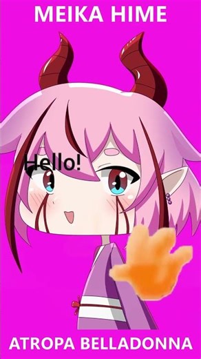 MEIKA HIME SAYS HELLO HELLO HI 【VOCALOID MEME】