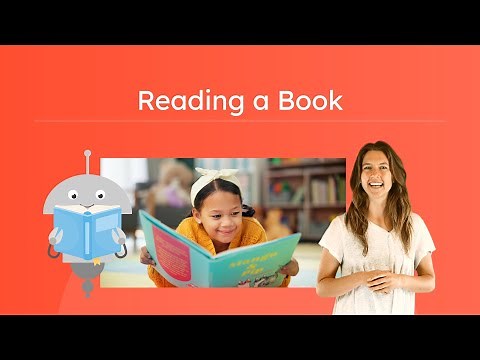 Reading a Book - Learn to Read for Kids!