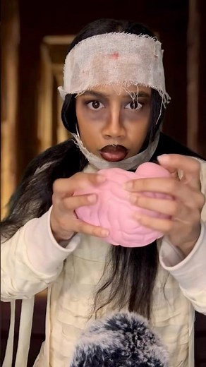 ASMR Mummy Gets You Ready For Your Tomb #asmr #tingles #shorts #youtubeshorts #shortvideo #short
