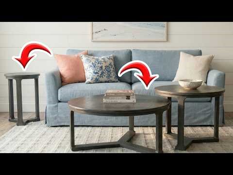 We Built 3 Living Room Tables for $180 (Pottery Barn Inspired)