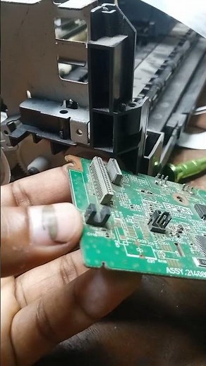 Epson l130 l3210 paper jam error red light blinking repair in techhighbd #printerrepair