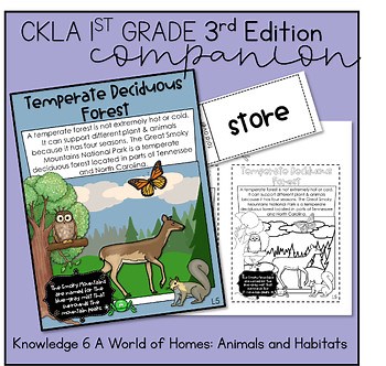 CKLA (3rd Edition) 1st Grade Knowledge 6 Companion: A World of Homes