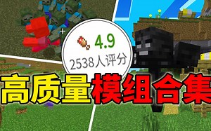 我的世界高质量模组合集！拴绳竟然能栓凋灵！