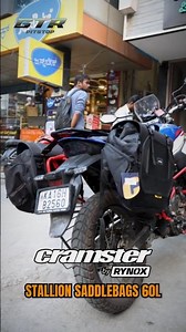 Cramster Stallion 60L Stormproof Saddlebags – Available at GTR Pitstop! | Best Touring Saddlebag