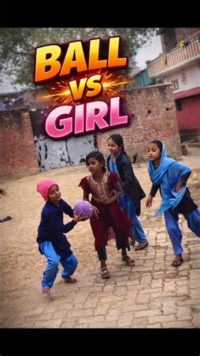 🔥 BALL vs GIRL – Who Will Win? 🔥#activitykaksha #cutekids