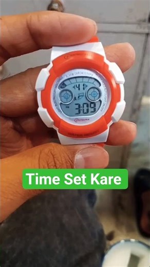 Digital Mingrui Kids Watch Time Configuration Step by Step Mingrui Watch meTime Seet Kase kare