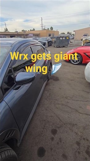 2022 wrx gets massive wing