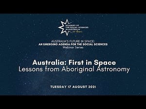 First in Space: Lessons from Aboriginal Astronomy