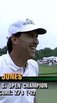 Steve Jones captures his lone major championship at the U.S. Open | June 16, 1996 | Oakland Hills CC