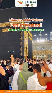 🕋 Umroh Akhir Tahun : 25 Des - 2 Januari 2026 Rasakan pengalaman Umroh yang penuh makna bersama WHI 🕋 Umroh nyaman, fasilitas berkelas, dan banyak kejutan spesial dari kami! 😍 ✅ Ditemani ustadz dan muthawwif millenial yang kece2 nan handal ✅ Semua diurusin A-Z ✅ Telah Berizin PPIU & IATA ✅ 5000 Jamaah sejak 2019. Seat terbatas – buruan amankan sebelum penuh lagi! 😭 | Umrohbarengwhi