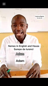 Learn Hausa and English language names in English a d and Hausa /Koyan turanci cikin sauki #koyankartunhausa #ironairo #englishhausa #learn #Hausa #hausawords #englishwords #English #learnenglish #Hausa | Iro Na Iro