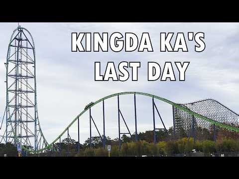 Kingda Ka's last weekend (Vlog #1)