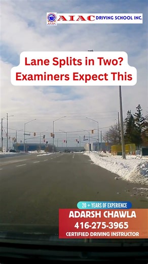 🚨 G2 ROAD TEST: 1 Lane Becomes 2... The RIGHT LANE Rule to PASS!
