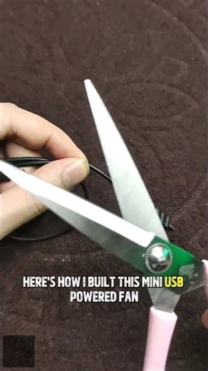 😱 "USB Mini Fan Blows! (Tested)"short