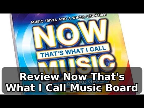 Review completa del Paul Lamond Now That's What I Call Music Board Game