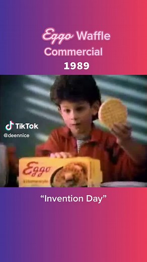 Inventive Eggo Protector | 80s Eggo Waffle Commercial