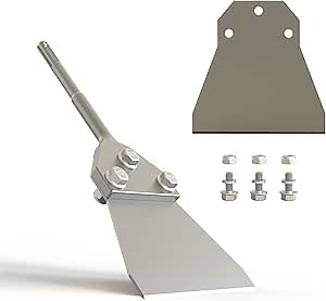 Tile Removal Chisel Tool (5"X10.5" Floor Scraper Kit)