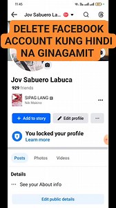 180K views · 847 reactions | Delete Facebook account #deletefacebook #DeleteFacebookAccount | JOVTV Official | Facebook